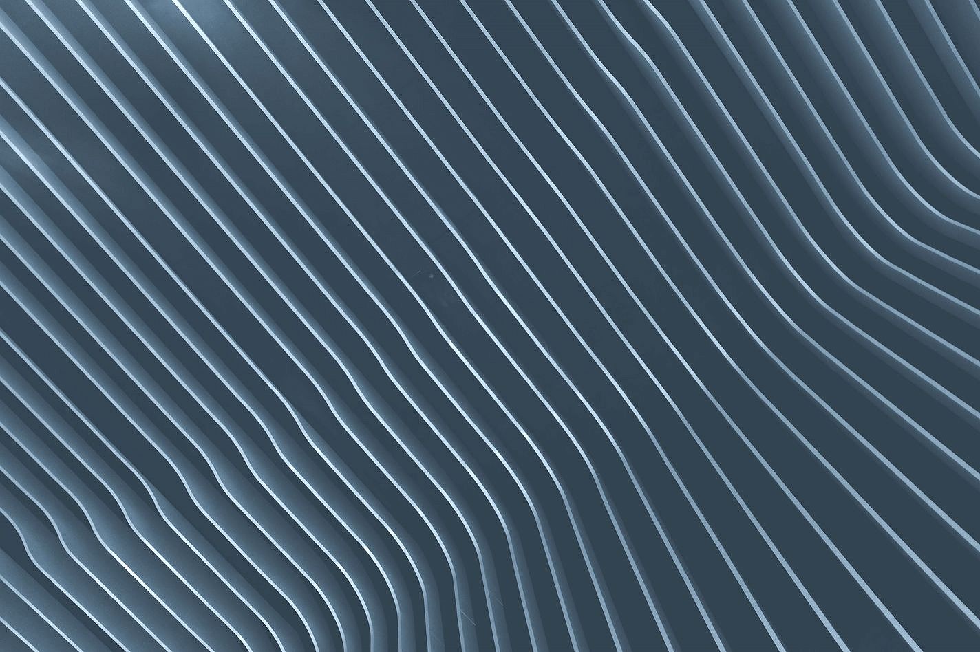 3d render of repeating wavy lines