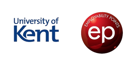 University of Kent and Employability Points combined logo